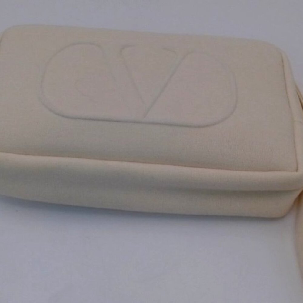 Christian Dior - Small Makeup Bag, Cream Color, BRAND NEW, NEVER USED - Picture 7 of 7